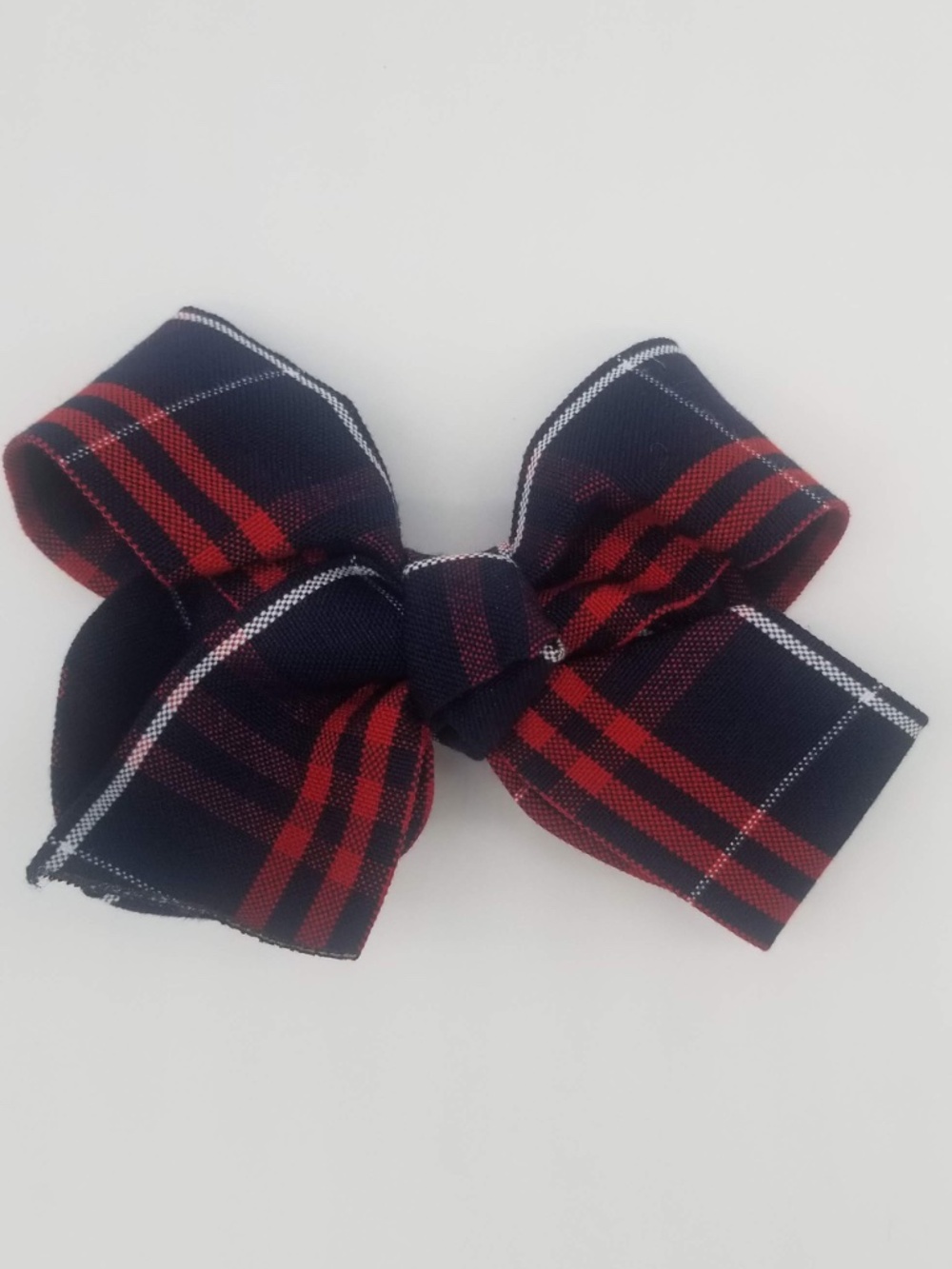 Large Jo Jo Hair bow Plaid 36